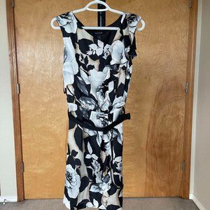 White House Black Market Silk sleeveless dress